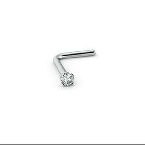 Diamond nose stud